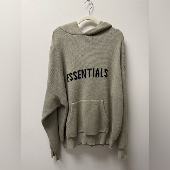 Fear of God Essentials Knit Pullover in Pistachio